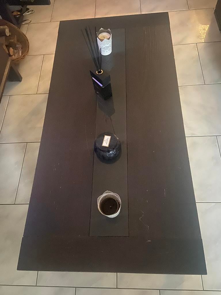 Table de salon, Maison & Meubles, Enlèvement, Utilisé, Rectangulaire, Autres essences de bois