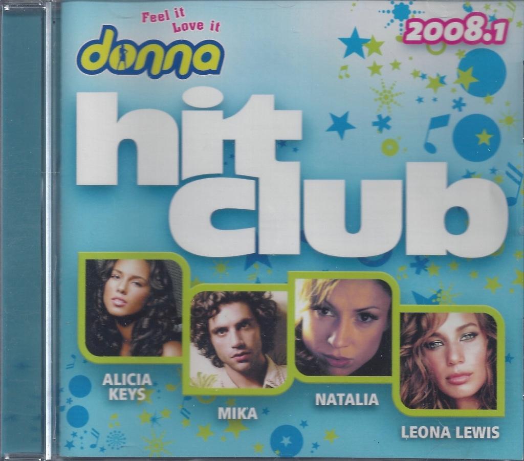 DONNA'S HIT CLUB 2008 (4 CompilatieCD's), Cd's en Dvd's, Cd's | Verzamelalbums, Zo goed als nieuw, Dance, Ophalen of Verzenden