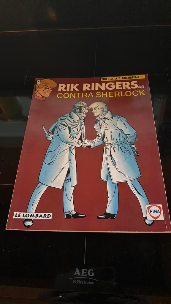La bande dessinée Rik Ringer contre Sherlock, Enlèvement ou Envoi, Tibet & A.P. Duchâteau, Comme neuf, Comics