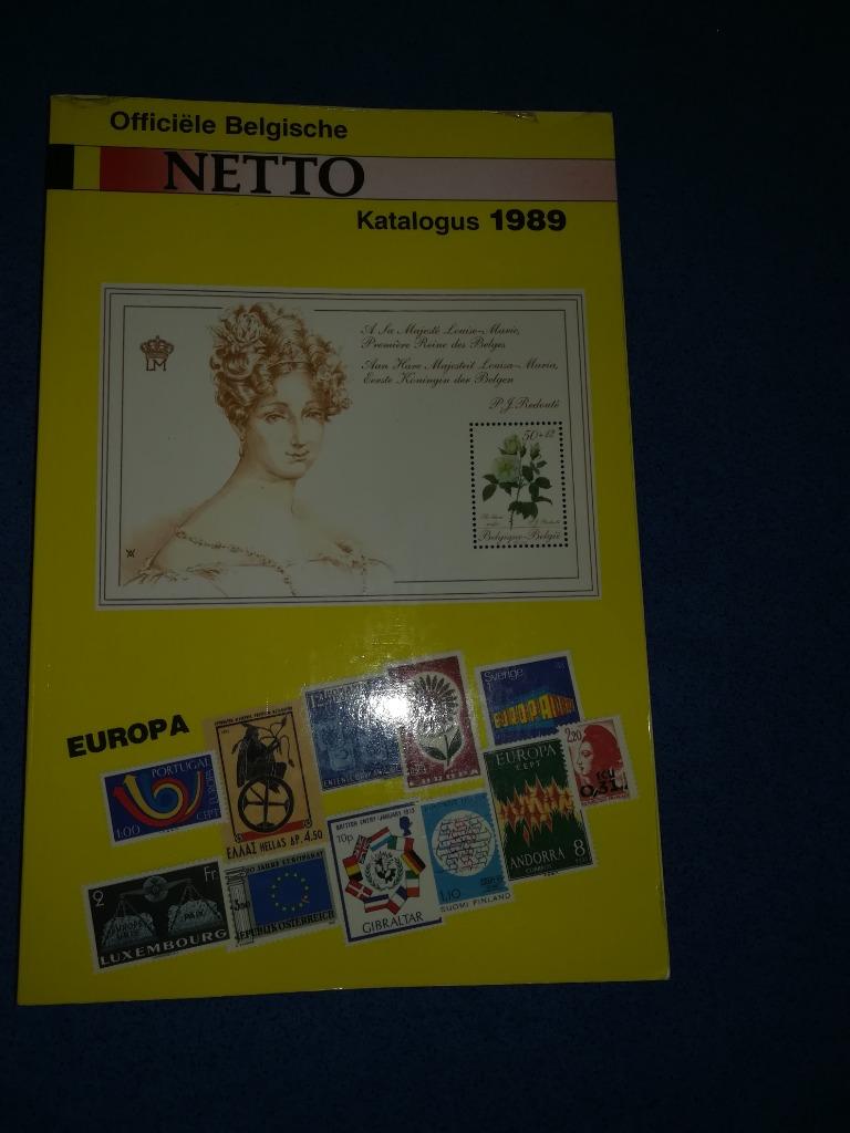 Catalogue officiel des timbres belges 1989, Enlèvement ou Envoi, Catalogue