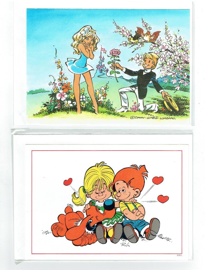 Lot van 9 jeugdpostograms ( Post-0064 ), Postzegels en Munten, Ophalen of Verzenden, Postfris, Overig, Overig