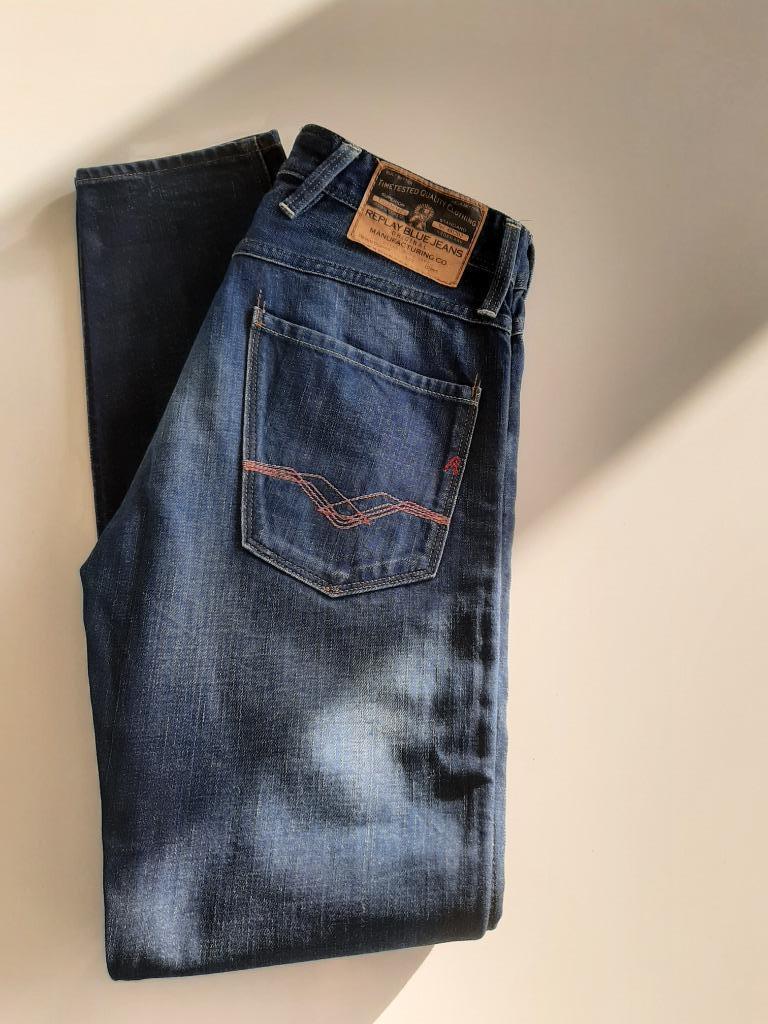 JEANS REPLAY "NIEUW", Blauw, Nieuw, Overige maten, Ophalen of Verzenden