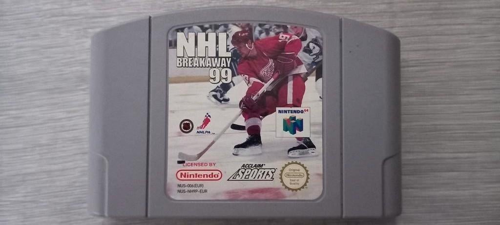 Breakaway NHL 99, Consoles de jeu & Jeux vidéo, Enlèvement ou Envoi, Comme neuf