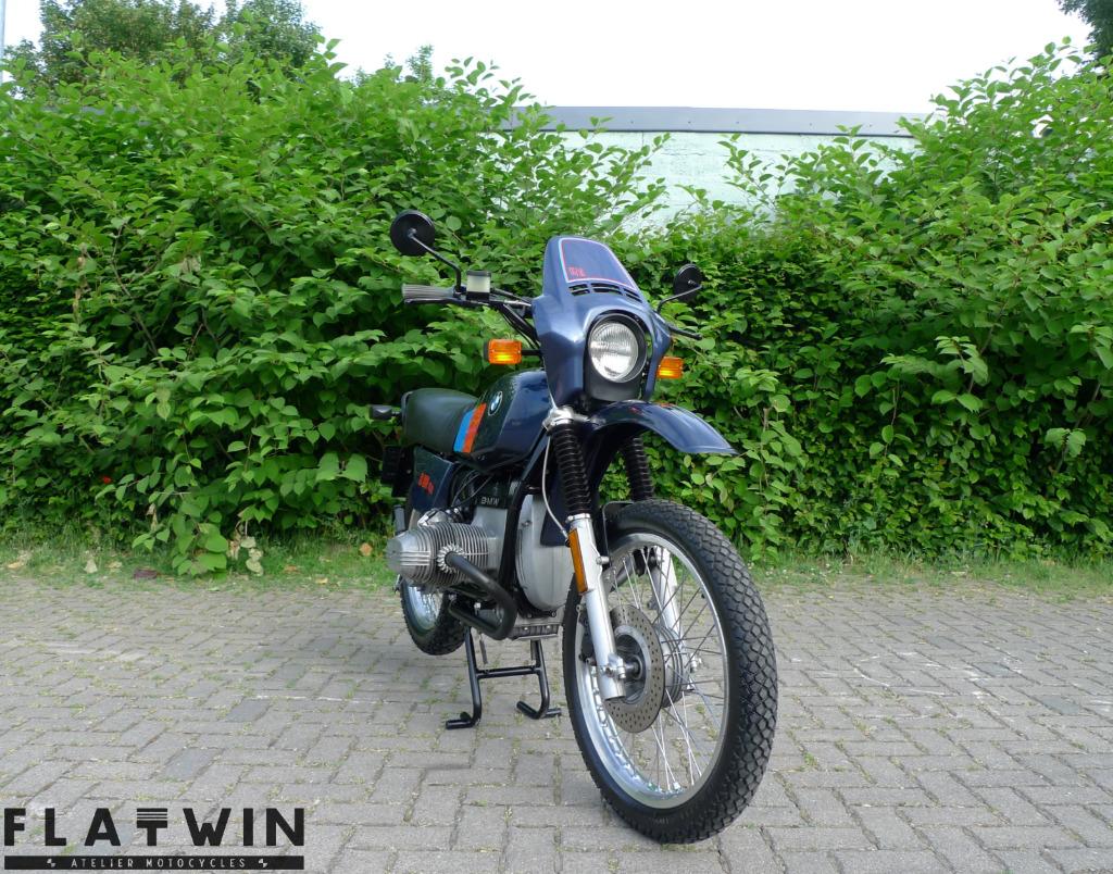 BMW R80G/S - 1981 - #flatwinmotos, Motoren, Cardan-aandrijving, 2 cilinders, Motorrijbewijs A, Bedrijf