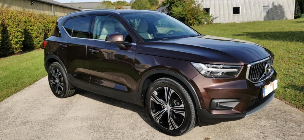 Volvo XC40 Inscription LUXE Maron-LIMITED EDITION, Auto's, Bruin, Leder, 5 deurs, Particulier