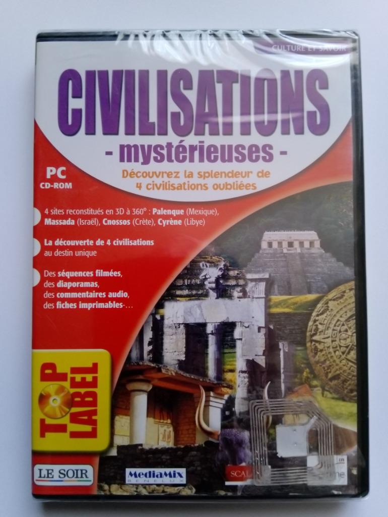 Civilisations mysterieuses - CD-ROM  neuf sous blister, Enlèvement ou Envoi, Neuf, Autres types, Windows