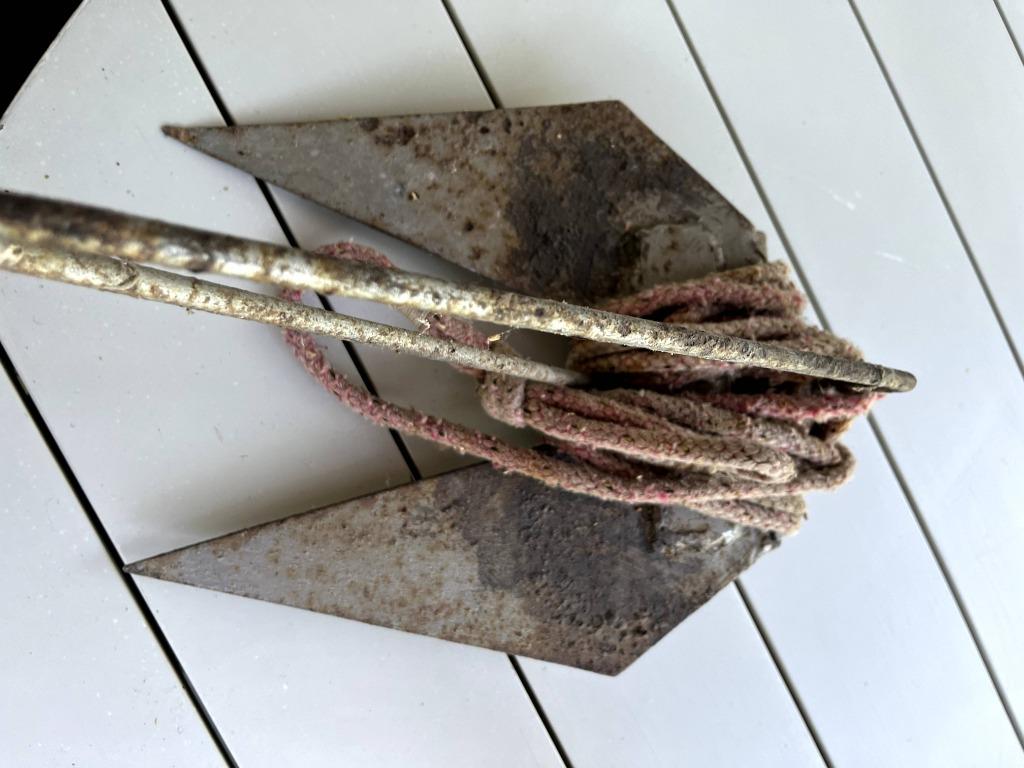 1 ANCRE POUR BATEAUX, Enlèvement, Utilisé, Voilier ou Bateau à moteur