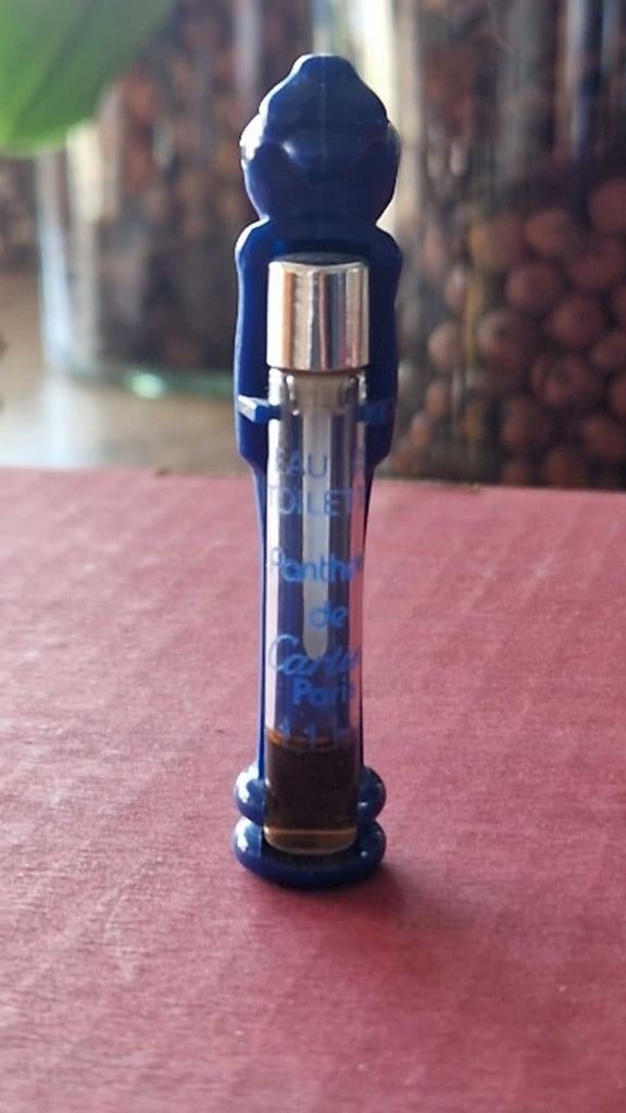 Miniature de 1,1 ml eau de toilette panthère de Cartier, Collections, Parfums, Enlèvement ou Envoi, Comme neuf, Miniature