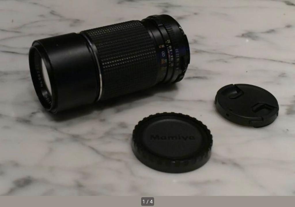 Mamiya Sekor C 210 mm/f 4 M645, Enlèvement ou Envoi, 1980 à nos jours, Lentille ou Lentilles