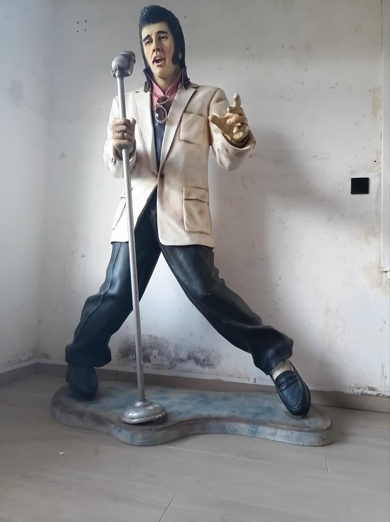Levensgrote Elvis Presley, Verzamelen, Ophalen, Gebruikt