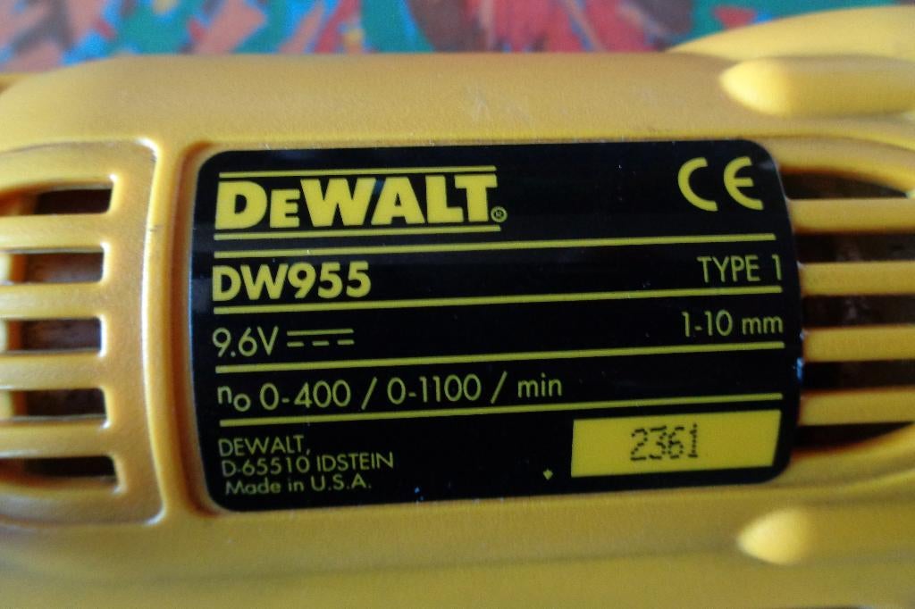 dewalt boormachine, Ophalen of Verzenden, Gebruikt, Boormachine