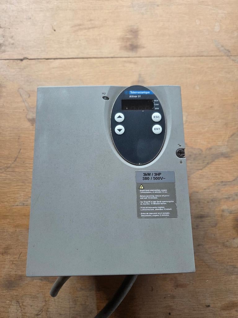 Frequentieregelaar, Ophalen, Gebruikt