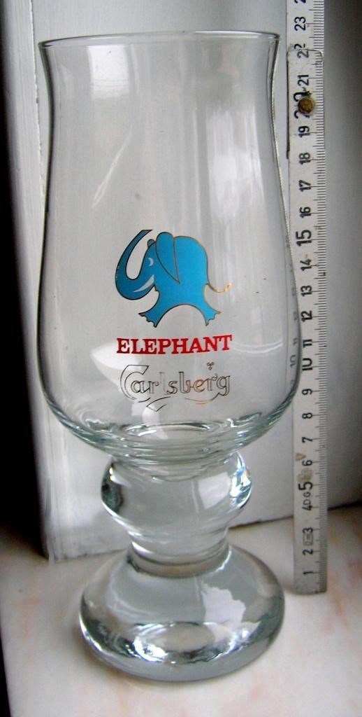 Carlsberg Elephant, Verzamelen, Ophalen of Verzenden, Zo goed als nieuw, Glas of Glazen