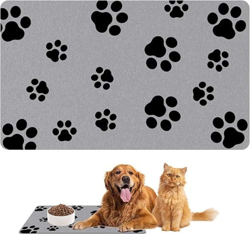 Tapis de gamelle pour chiens et chats | Nouveau