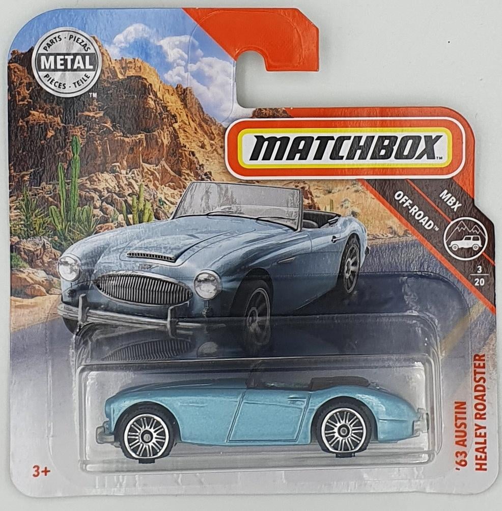Matchbox - '63 Austin Healey Roadster - GCF46 - 1:64, 333 Continental Boulevard, El Segundo, CA 90245, United States, Verzenden