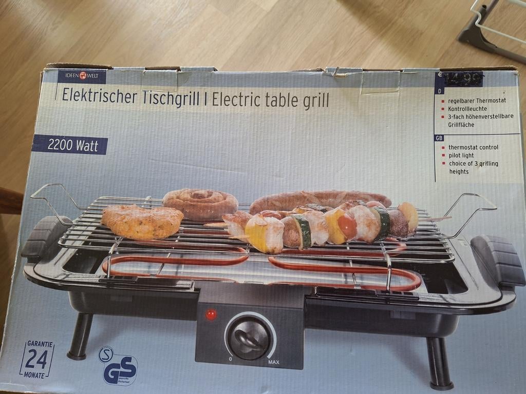 Elektrische tafelgrill, Ophalen, Zo goed als nieuw