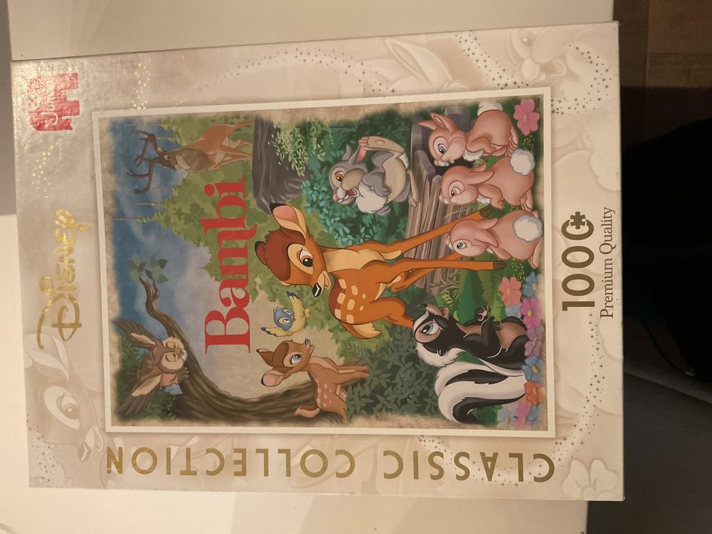 Puzzle Disney. 1000 pièces, Hobby & Loisirs créatifs, Enlèvement ou Envoi, 500 à 1500 pièces, Utilisé