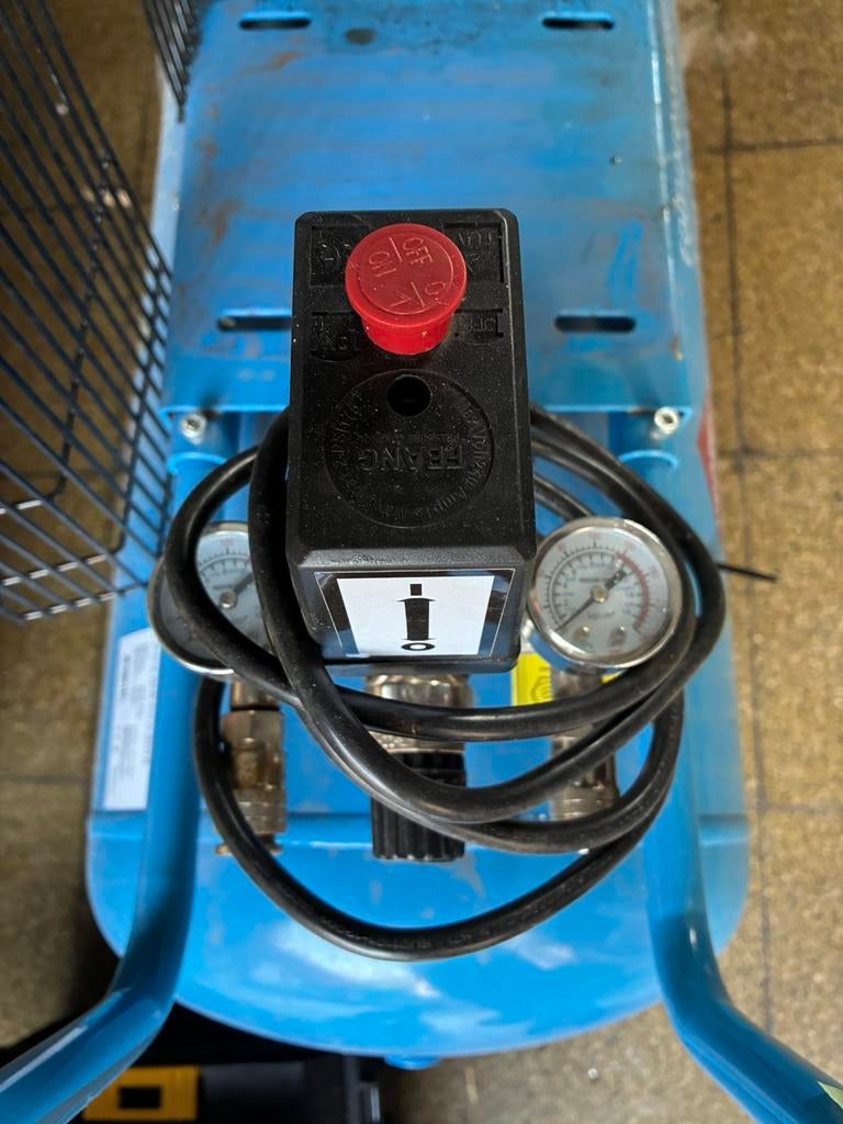 Drukvat met pressostaat 90 liter airpress, Ophalen, Zo goed als nieuw