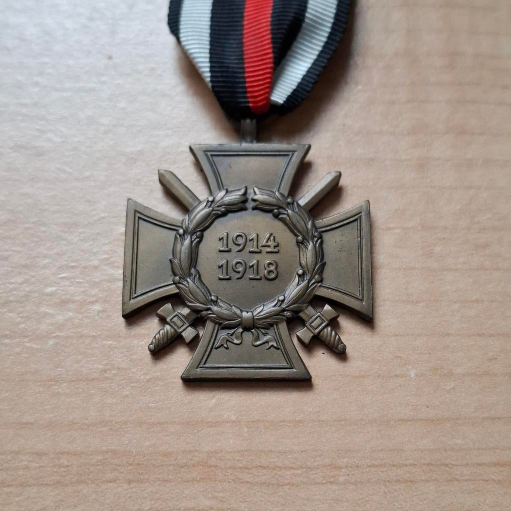 Wo1/wo2 kriegverdienstenkreuz medaille, Verzamelen, Ophalen of Verzenden, Landmacht, Lintje, Medaille of Wings