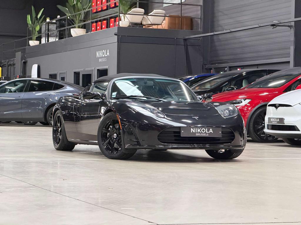 Tesla Roadster V2.5 - HEATED SEATS - 2 DIN SCREEN - SPORT, Achterwielaandrijving, Zwart, Cabriolet, Roadster