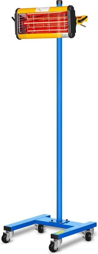 Mobiele infrarood lakdroger, Ophalen