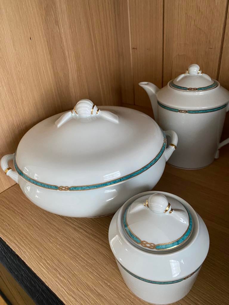 Limoges service 4 stuks !, Antiquités & Art, Enlèvement