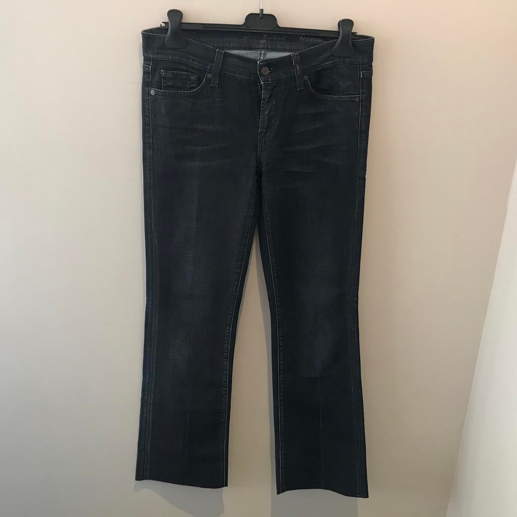 Bootcut 7 For All Mankind, maat 28, Kleding | Dames, Ophalen of Verzenden, Zo goed als nieuw, Blauw, W28 - W29 (confectie 36)