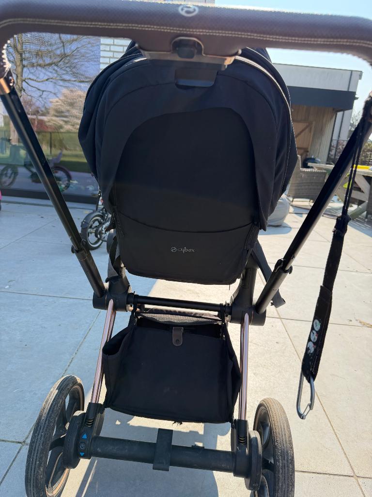 Cybex E priam All in + tweede batterij, Kinderen en Baby's, Kinderwagens en Combinaties, Ophalen, Gebruikt, Combiwagen, Overige merken