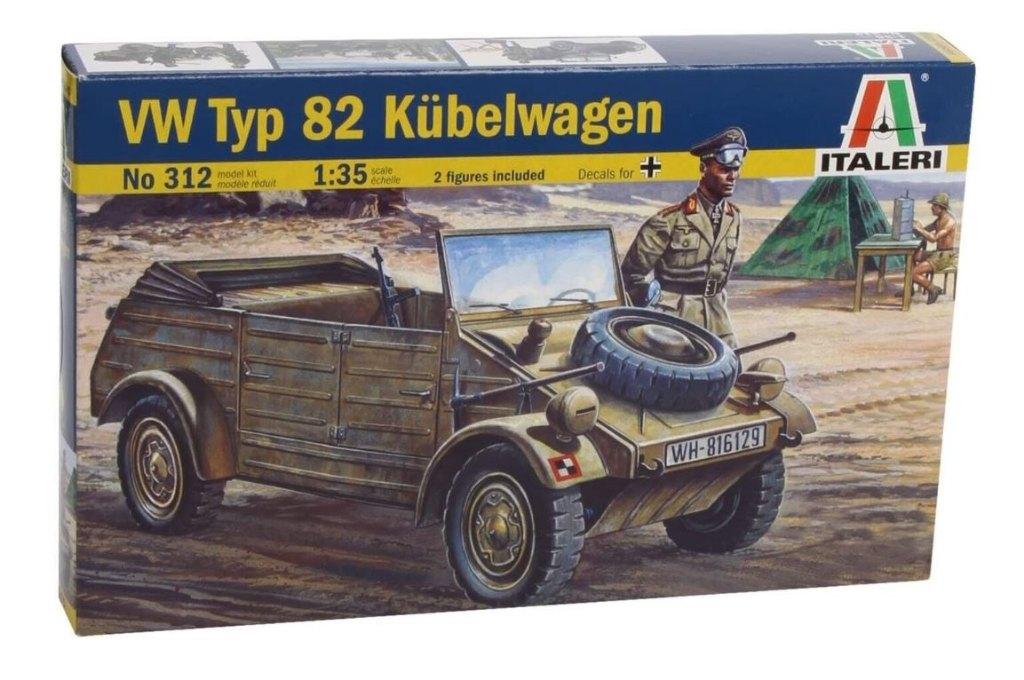ITALERI 0312 VW TYP 82 KÜBELWAGEN échelle 1/35, Hobby en Vrije tijd, 1:32 tot 1:50, Nieuw, Ophalen of Verzenden, Italeri