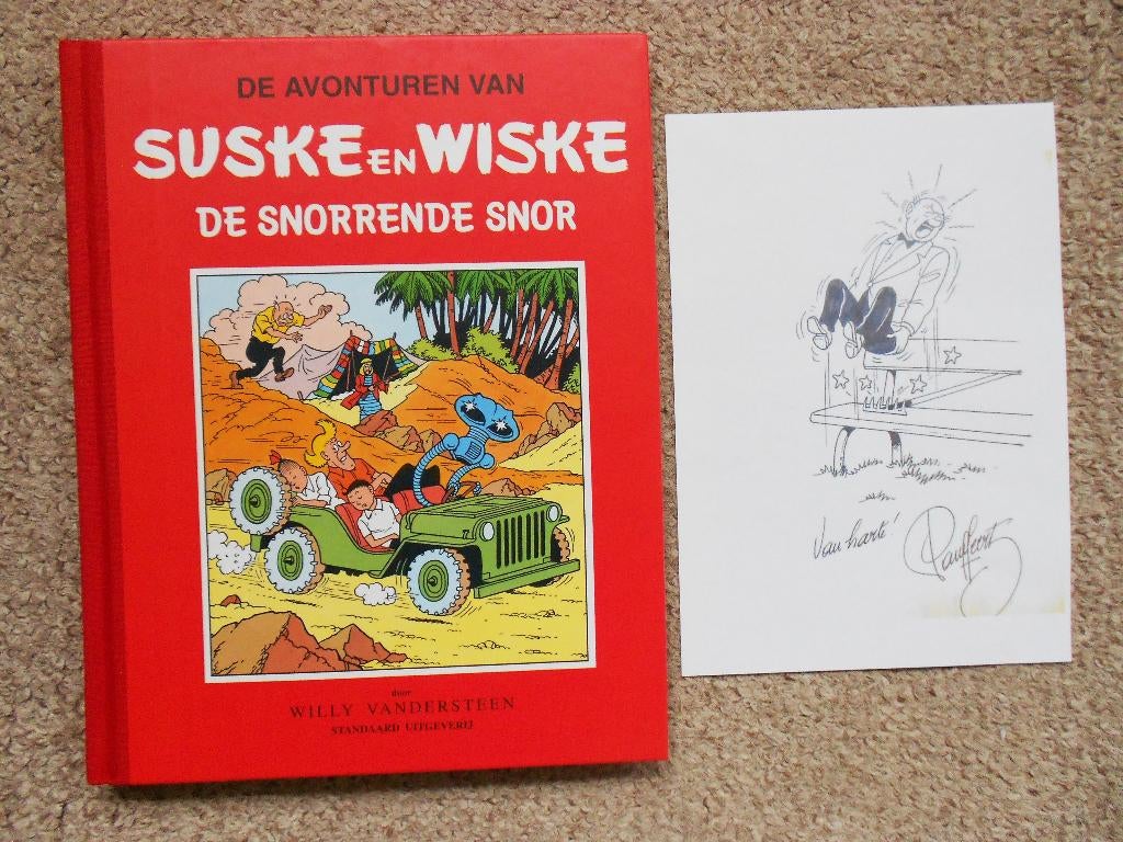 Suske en Wiske 33 Klassiek - De Snorrende Snor +tek P Geerts, Boeken, Stripverhalen, Willy Vandersteen, Eén stripboek, Nieuw, Ophalen of Verzenden