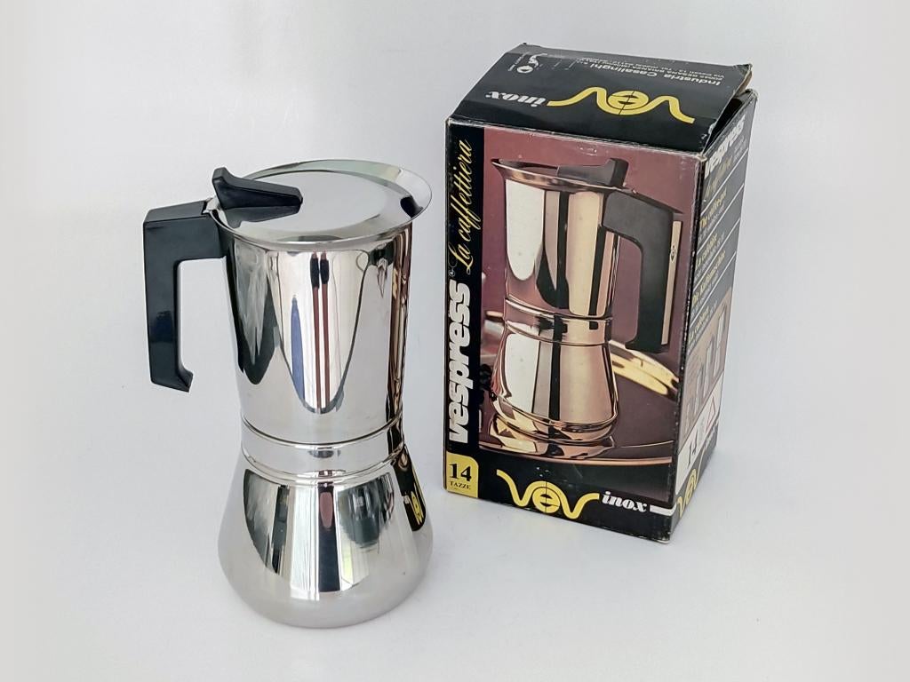 percolator Vespress La Caffettiera, Elektronische apparatuur, Koffiezetapparaten, Zo goed als nieuw, Espresso apparaat, Ophalen of Verzenden
