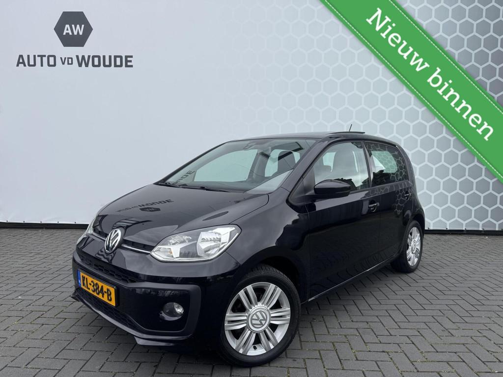 Volkswagen Up! 1.0 BMT high UP ASG Automaat Leer Panoramadak, Cuir, Achat, 840 kg, Carnet d'entretien