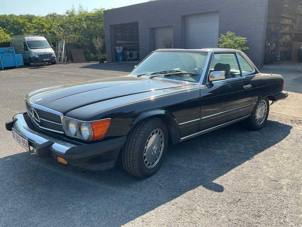 1986 Mercedes 560 SL Oldtimer, Auto's, Automaat, Mercedes-Benz, Bedrijf, Overige carrosserie