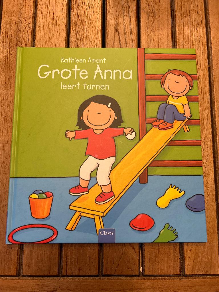 Grote Anna leert turnen, 5 of 6 jaar, Fictie algemeen, Meisje, Ophalen of Verzenden