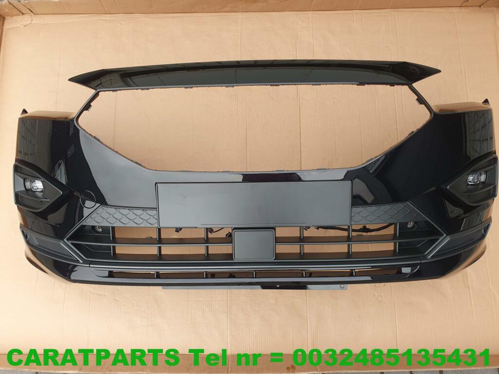 5FJ807221E fr bumper Tarraco FR voorbumper LC9X Deepblack, Info@fabrikant.eu, Bumper, Fabrikant BV, Gebruikt
