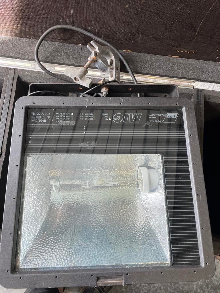 4x Philips HQI MIG 400w verlichting, Ophalen, Zo goed als nieuw