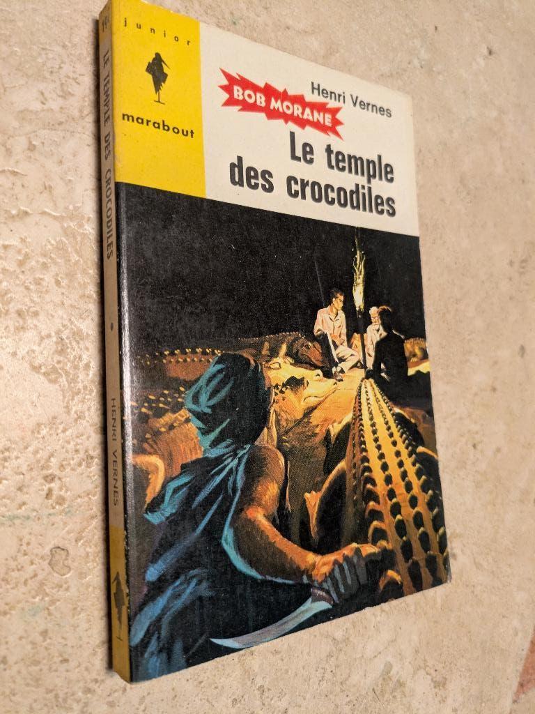 Bob Morane (Le temple des crocodiles)., Boeken, Verzenden, Zo goed als nieuw, H. Vernes.