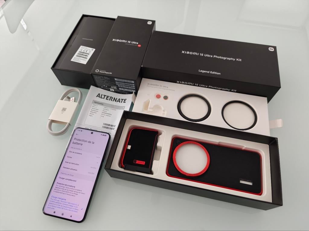 ‼️Xiaomi 15 Ultra 5G 16/512GB zwart‼️nieuw + fotokit, Ophalen of Verzenden, Zo goed als nieuw, Klassiek of Candybar, Zonder simlock