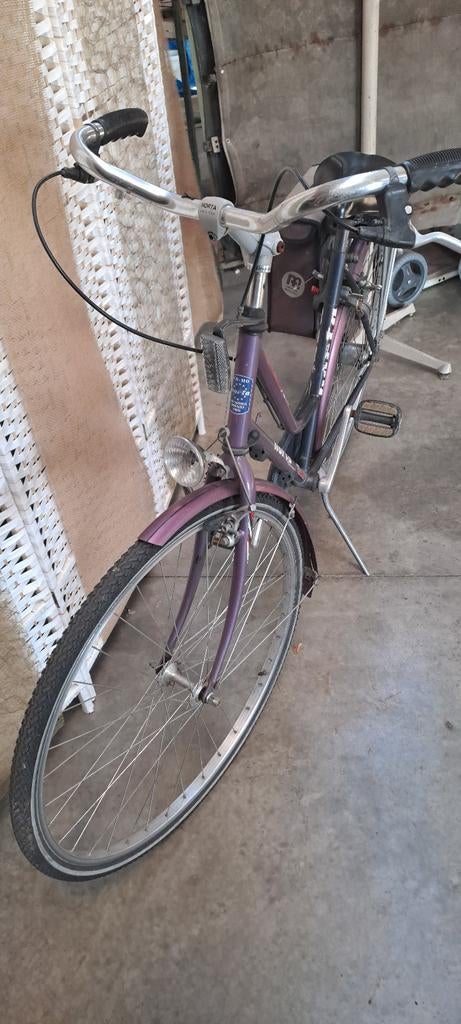 Damesfiets norta, Enlèvement