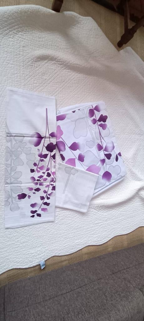 Housse de couette + 2 Taies, Housse de couette, Enlèvement, Utilisé, Deux personnes