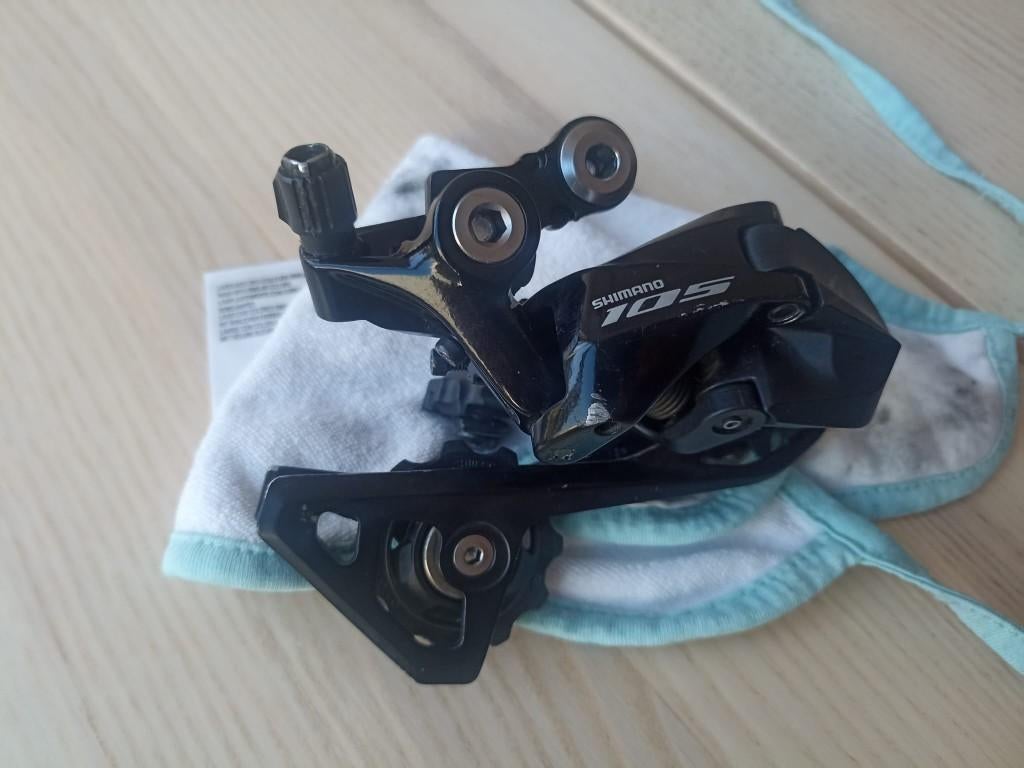 Shimano 105 R7000 mechanische 11-volt derailleur, Fietsen en Brommers, Fietsonderdelen, Gebruikt, Racefiets, Ophalen of Verzenden