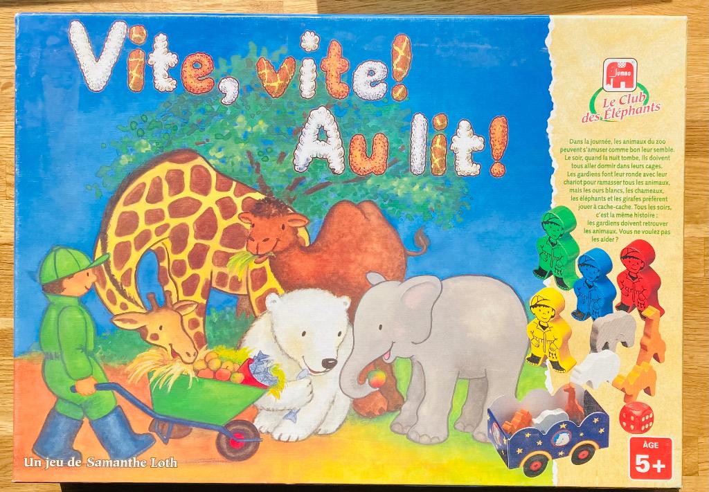 Jeu : VITE, VITE ! AU LIT ! – JUMBO - 5 ans, Enlèvement ou Envoi, Utilisé