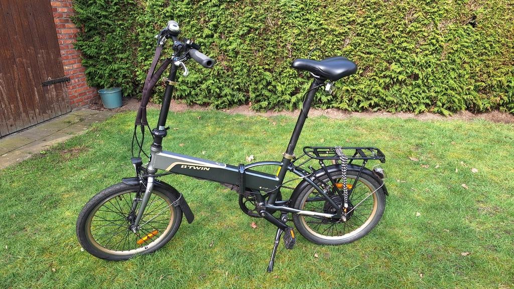 E-hoptown 500 electrische vouwfiets decathlon, Ophalen