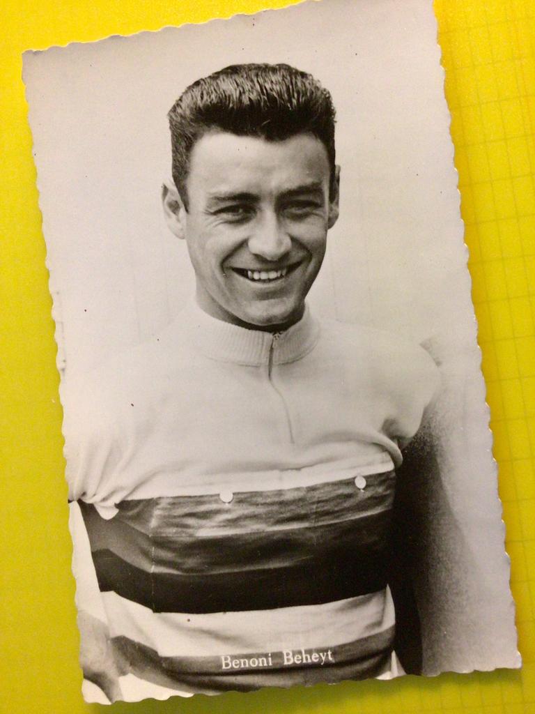 Wielerkaart 1963 wk team groene leeuw benoni beheyt, Envoi, Comme neuf