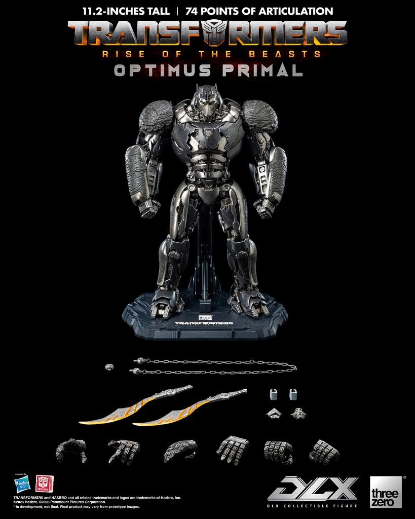 Threezero DLX Transformers Rise Of The Beasts Optimus Primal, Collections, Envoi, Neuf