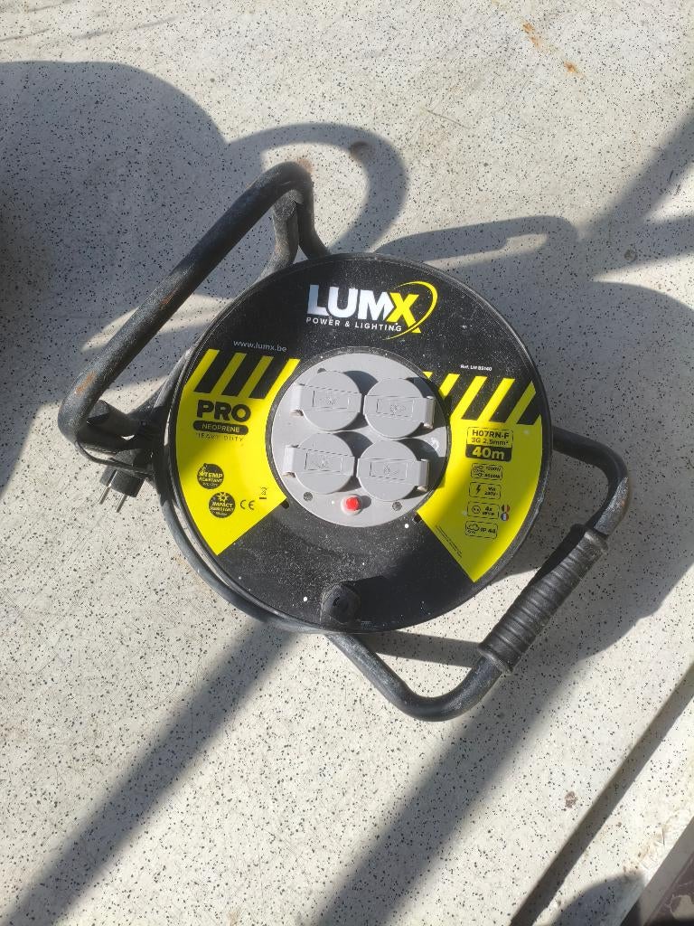 Rallonge lumx 40m pro, Bricolage & Construction, Enlèvement, Neuf, Câble ou Fil électrique