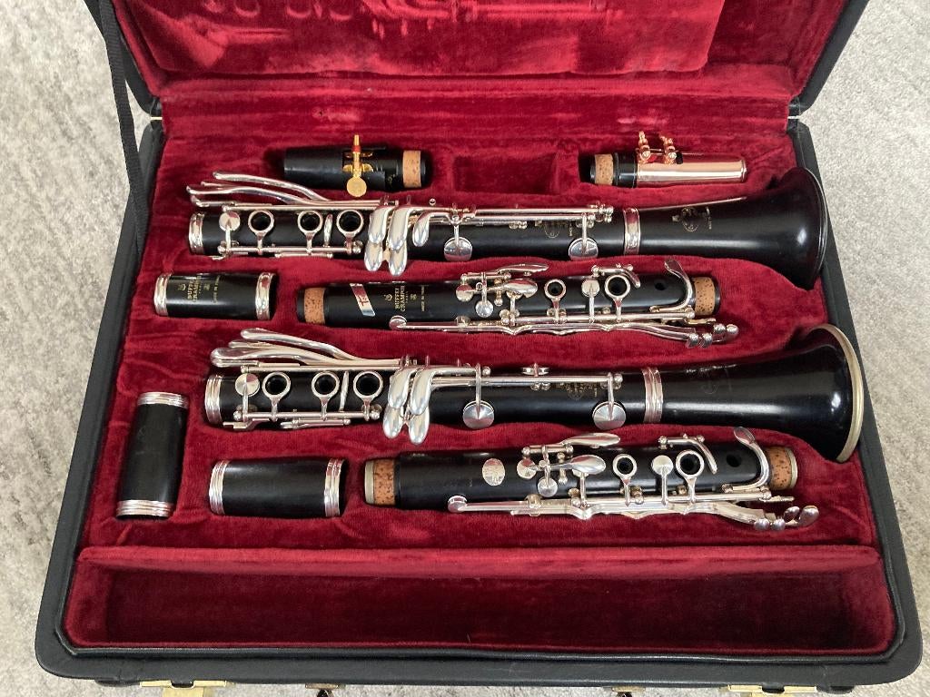 Dubbele koffer Buffet Crampon voor Sib & La klarinet, Ophalen, Gebruikt, A-klarinet, Met koffer