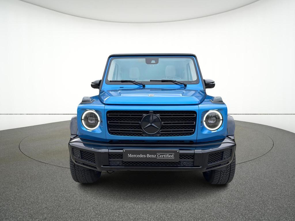 Mercedes-Benz G 350d AMG LINE + NAPPA + OPEN DAK + BURMESTER, Auto's, Mercedes-Benz, Automaat, Traction-control, Stof, Gebruikt
