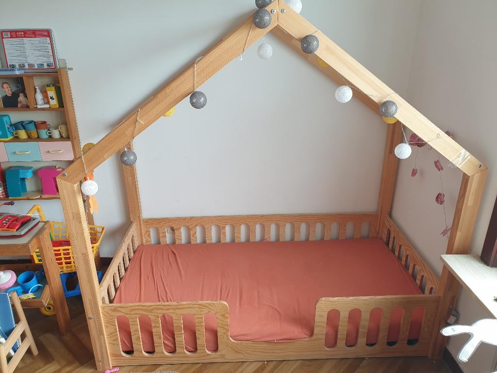 Huisbed, Ophalen, Gebruikt, 190 cm of minder, 80 cm