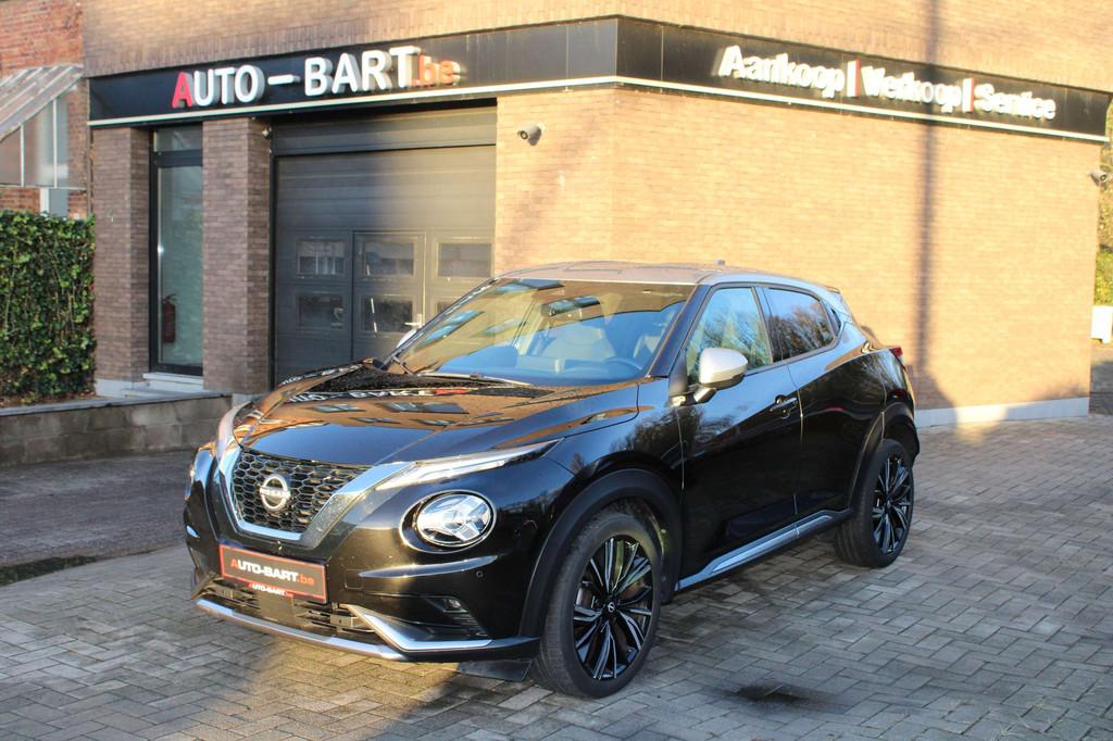 Nissan Juke (bj 2023), Auto's, Voorwielaandrijving, Gebruikt, Zwart, Bedrijf